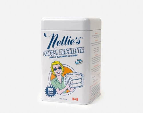 L'éclaircisseur d'oxygène Nellie's® est un éclaircisseur de couleur et un détachant entièrement naturel. 