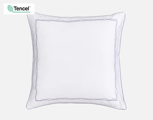 Front view of our Bloomfield Euro Sham against a solid white background.