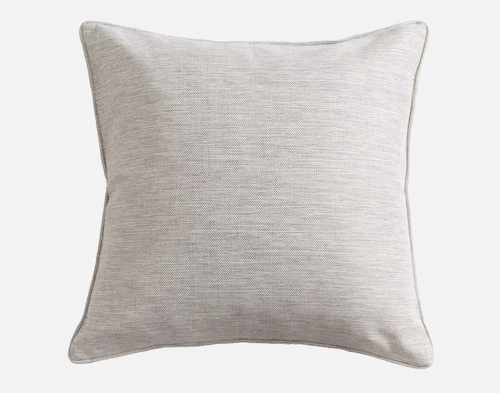 Front view of our Striation Euro Sham sitting on a solid white background.