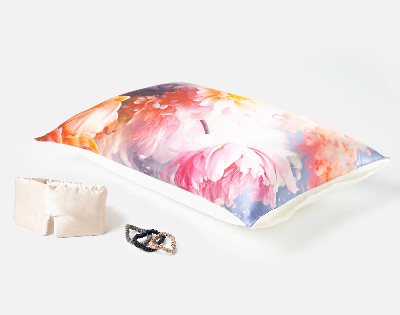 3-Piece Mulberry Silk Slumber Bundle - Champagne