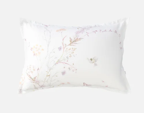 Our Elysium Pillow Sham against a white background.