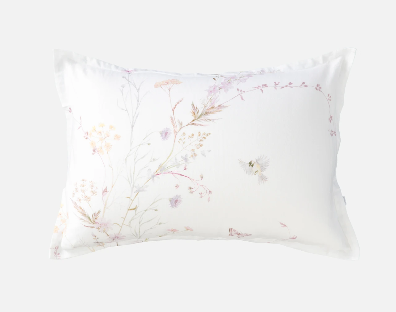 Our Elysium Pillow Sham against a white background.