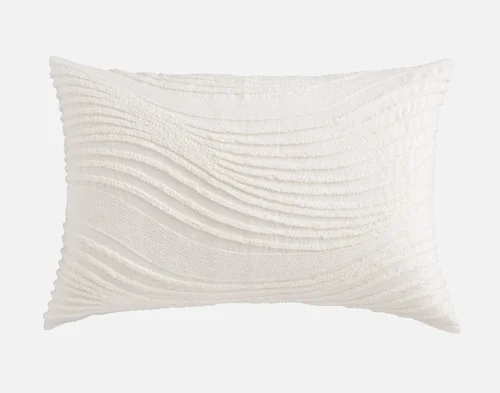 The front side of our Savary Pillow Sham against a white background.