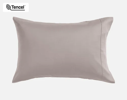 Front view of our BeechBliss TENCEL™ Modal Pillowcase in Beachcomber resting against a solid white background.
