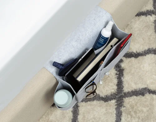 Bedroom Organizer Bundle - Light Grey