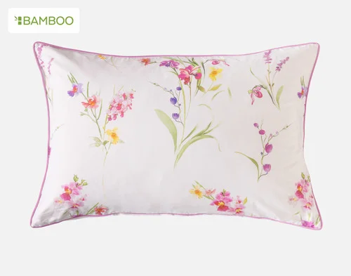 The front side of our Delicata Pillow Sham against a white background.