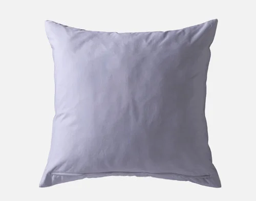 Reverse view of our Rocco Euro Sham against a white background.