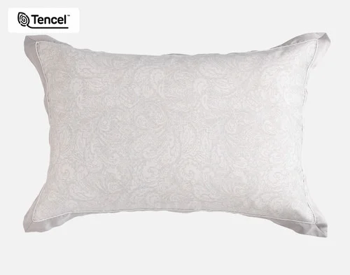 The main side of our Sterling Pillow Sham against a white background.