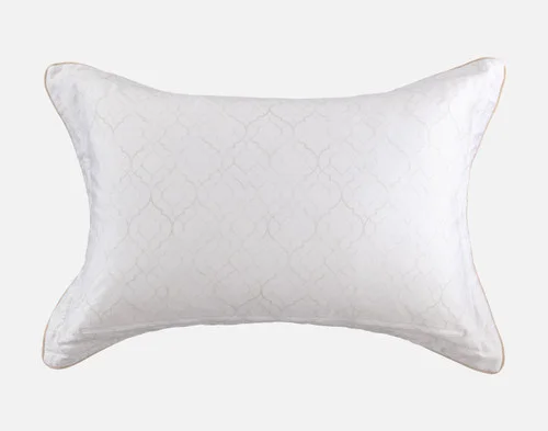 The reverse side of our Silverbough Pillow Sham against a white background.