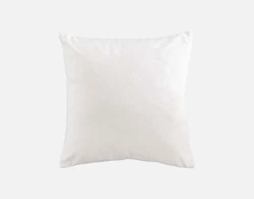 The reverse side of our Silverbough Square Cushion Cover against a white background.