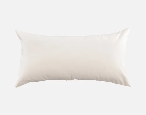 The reverse side of our Silverbough Boudoir Pillow Cover against a white background.