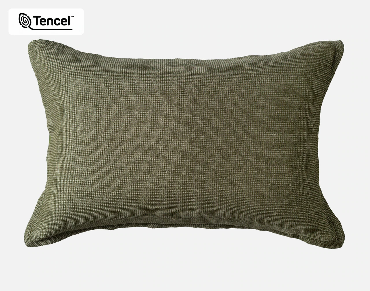 Front view of our Greenwood Pillow Sham against a white background.
