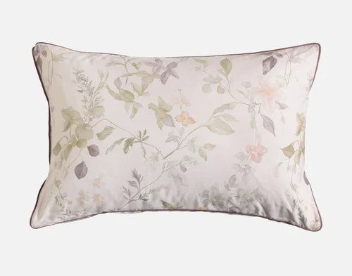 Front view of our Elodie Pillow Sham against a white background.