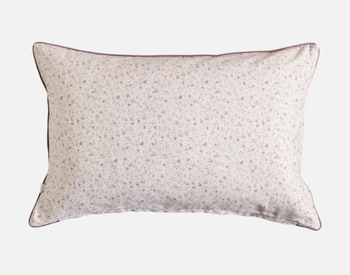 Reverse view of our Elodie Pillow Sham against a white background.