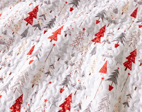 Close-up of the surface pattern on our Merryvale Coverlet Set.