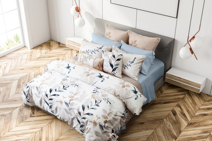 Alder bedding collection> </li></p><li><strong> Vibrant & Colourful</strong><br>
Hate it when your linens start to look dull after a few laundry days? Us too! Fortunately, you can sleep sound knowing that TENCEL™ Lyocell fibers hold onto colour exceptionally well, as the pigments become deeply embedded in the hollow structure of these fibers. As a result, less dye is required to give these fabrics their rich hues.It should be no surprise, then, that our Eucalyptus Luxe bed sheets retain their colour vibrancy for significantly longer than conventional sheets. Wash after wash, these sheets maintain their colour and lustre, helping you make a stylish statement that stands the test of time.
<img src=