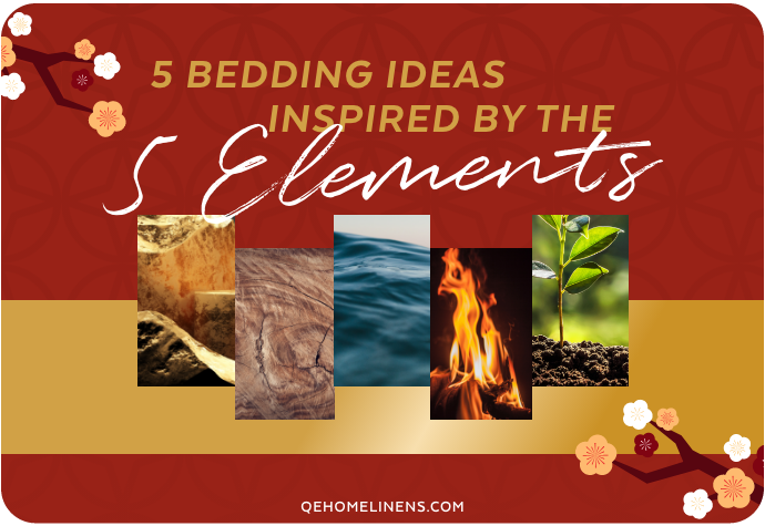 5 BEDDING IDEAS INSPIRED BY THE ELEMENTS 