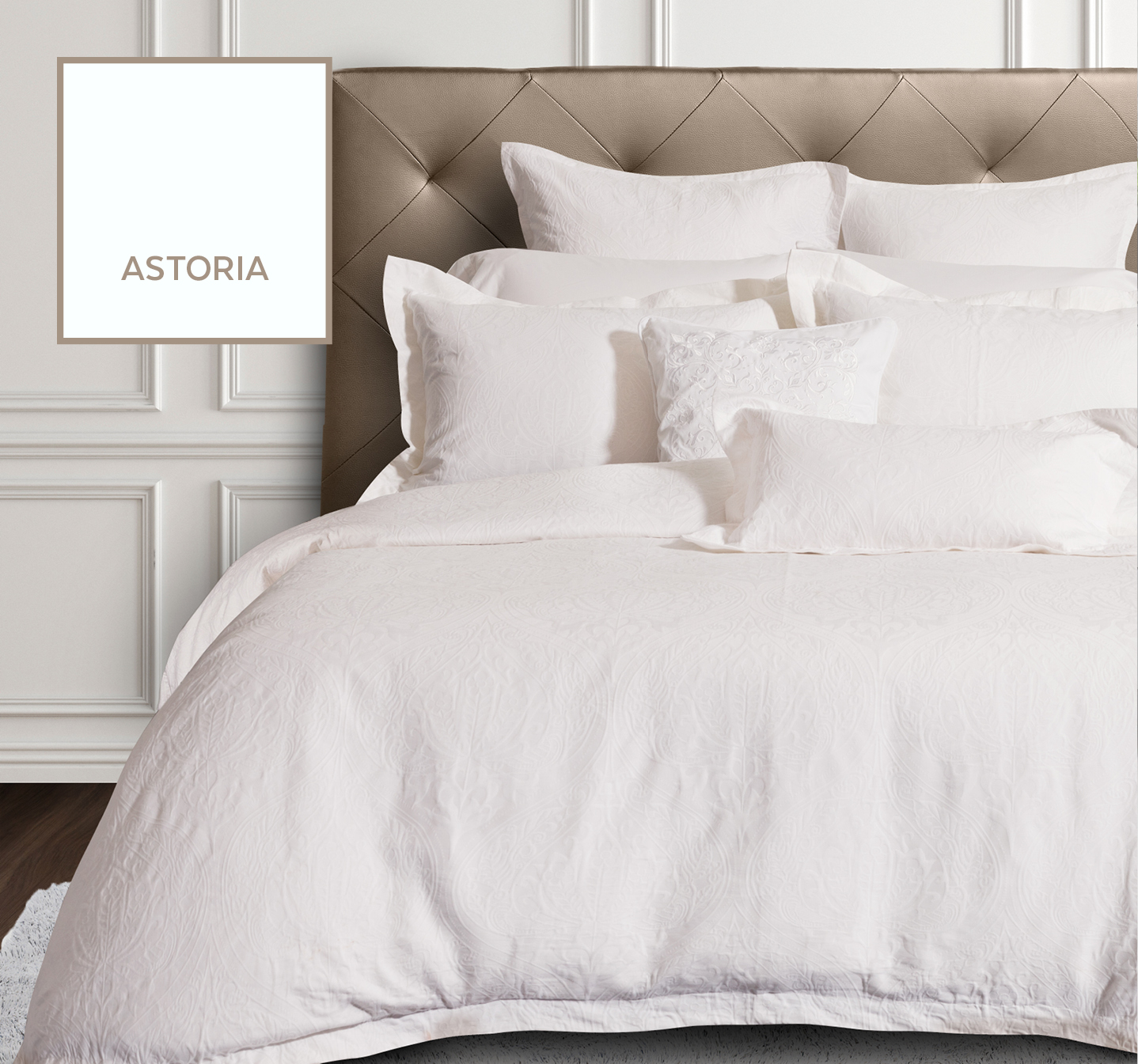 Collection de literie Astoria White