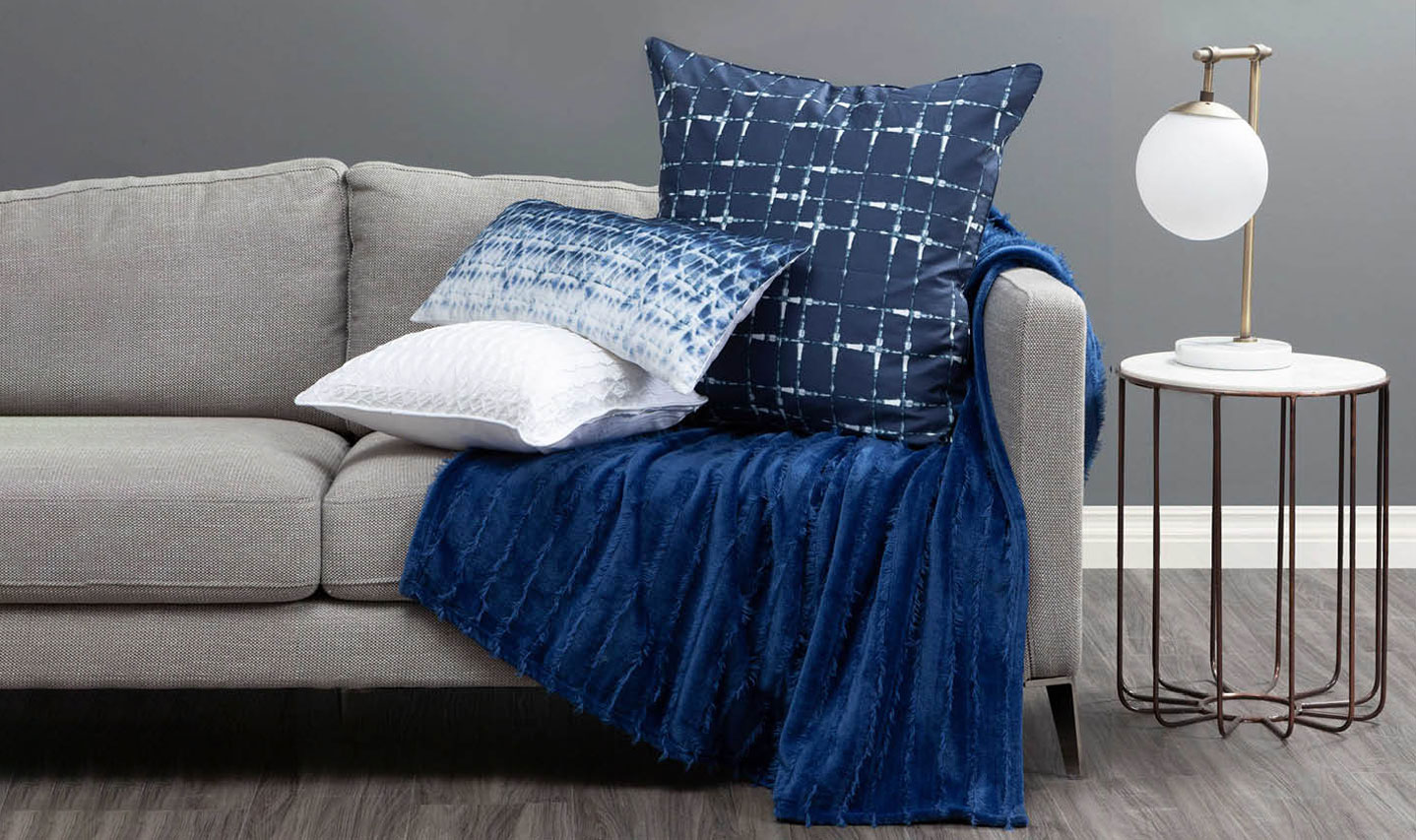 Blue Toned Mix of Decor Accessories