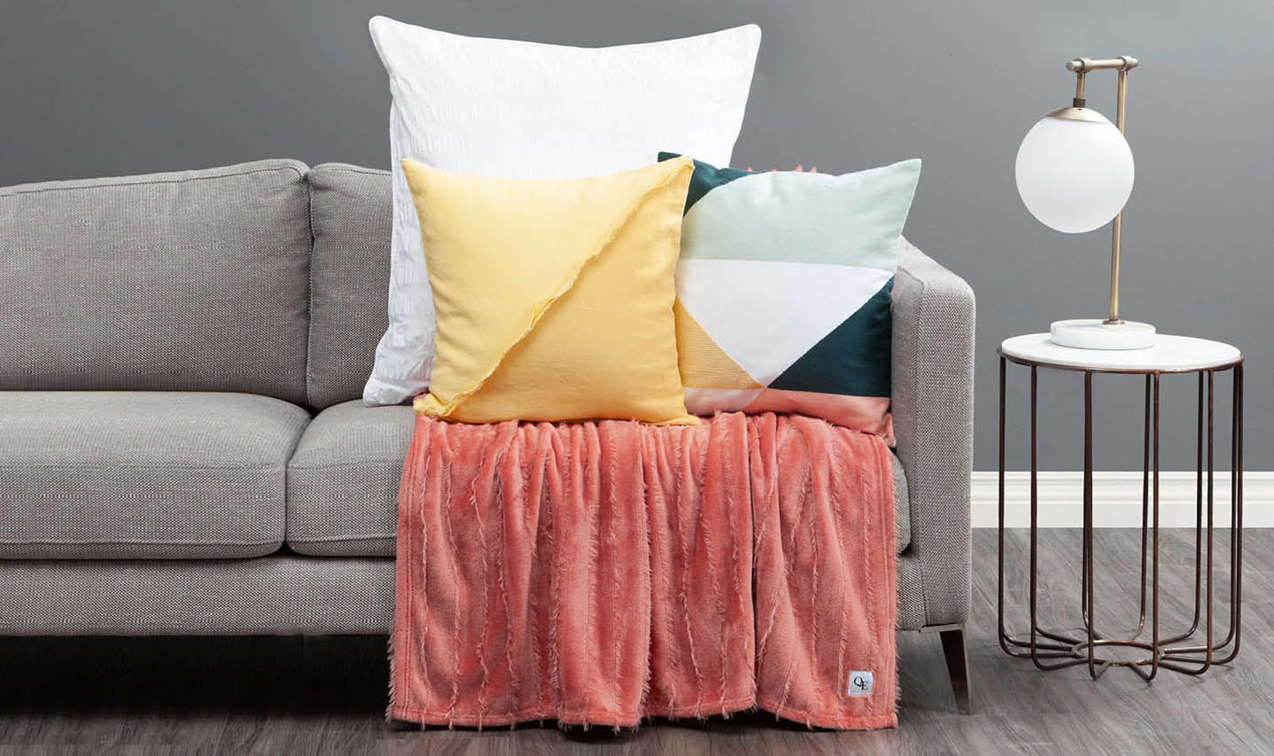 Terracotta, White, Yellow, and Green Toned Mix of Decor Accessories